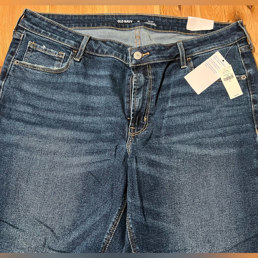 Mid Rise Rockstar Super Skinny Jeans - Size 16 NWT